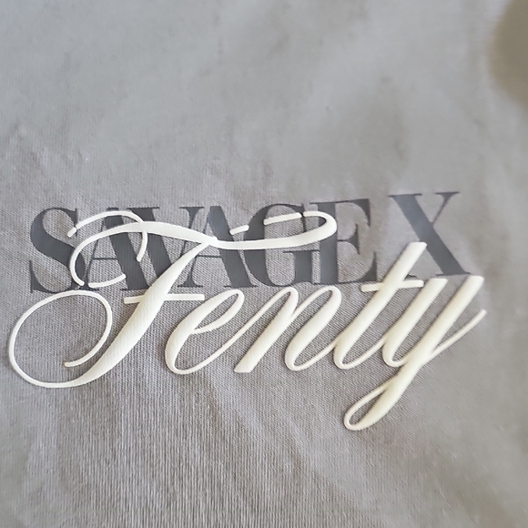 Fenty Beauty Gray Long Sleeve Men's Shirt - Picture 5 of 5